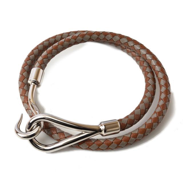 HERMES（エルメス） バングル/ブレスレット ジャンボブレス 編み込み