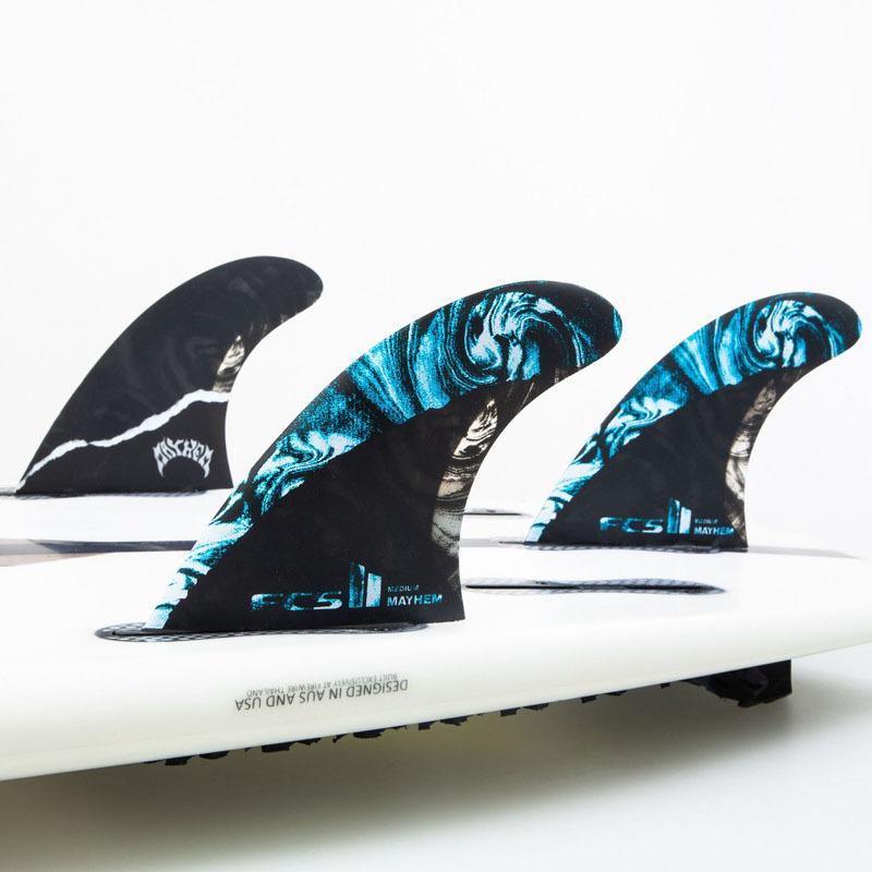 FCS FCS2 MAYHEM MB CARBON TRI-QUAD 5 FIN L / FCSII エフシーエス2