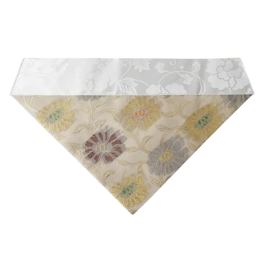 仏具 夏用 金襴 三角打敷 100代 全正絹紗 真宗大谷派 東 浄土真宗