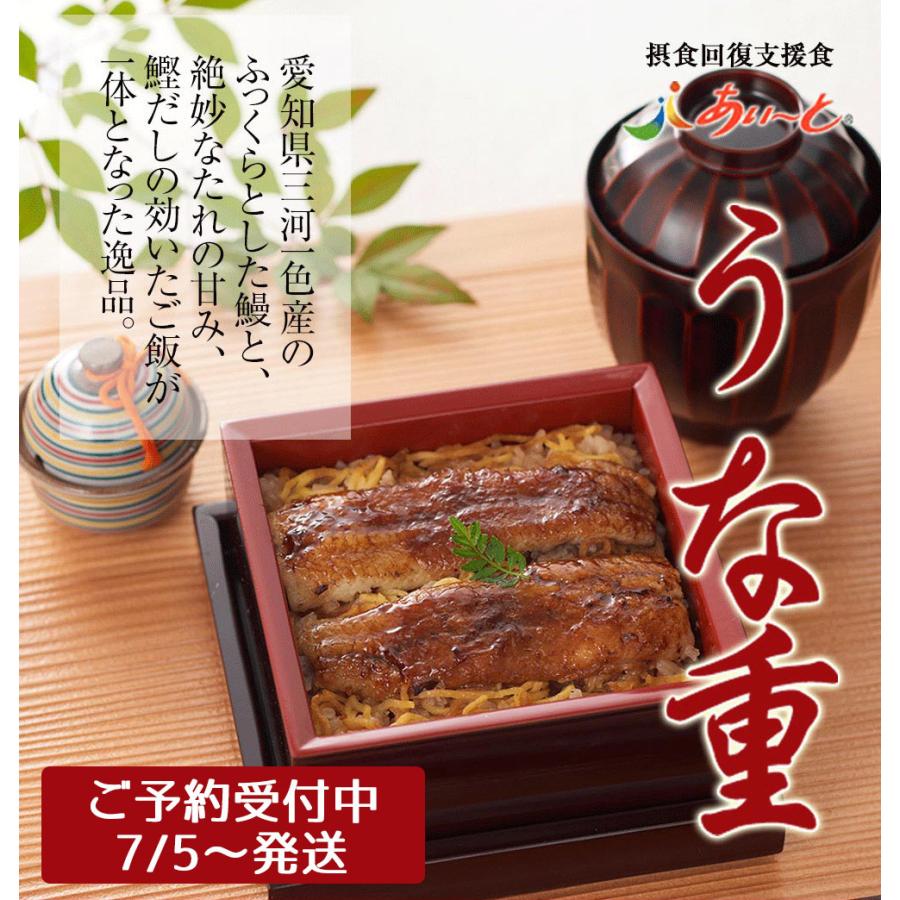 冷凍】あいーと うな重 119g 愛知県三河産 介護食 やわらか食 ソフト食