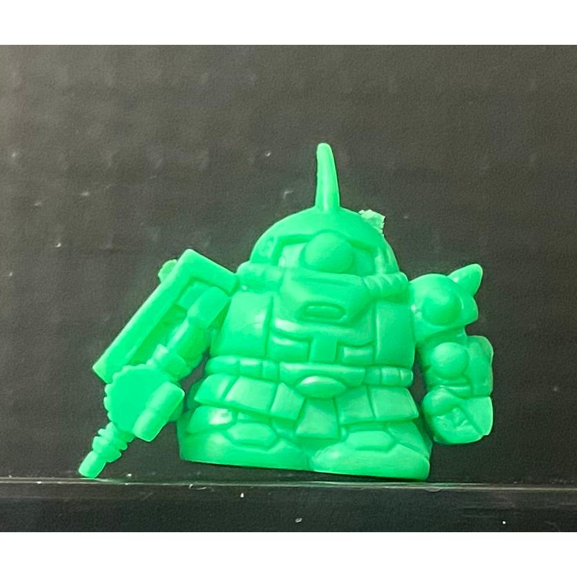 SDガンダム ガン消し 本弾 マーク4 ジョニーライデン専用ザクII (緑