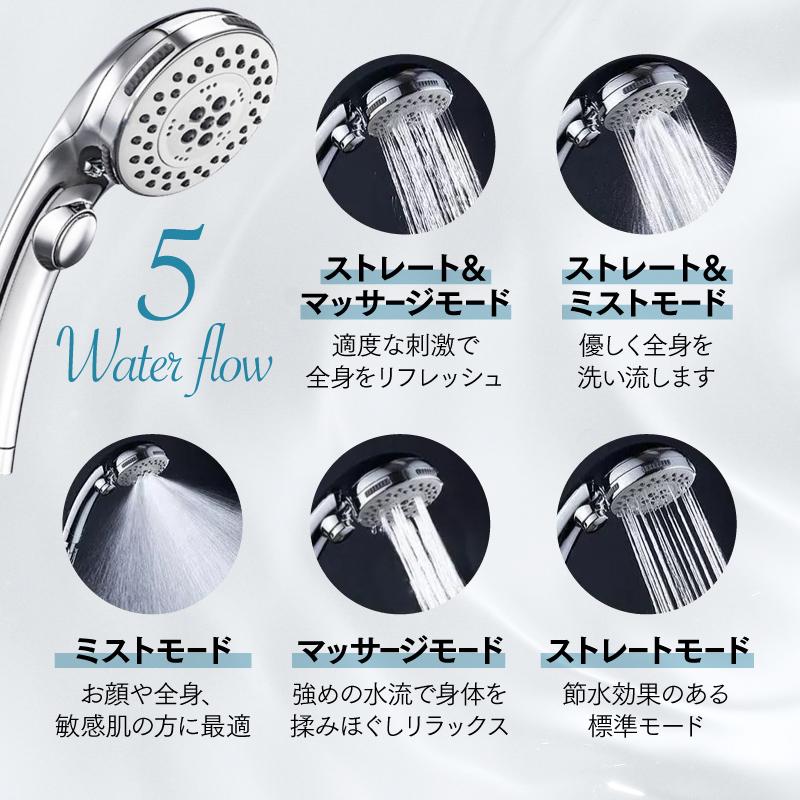 KVK シャワーヘッド 温冷切替 シャワーヘッド ナノバブル 節水