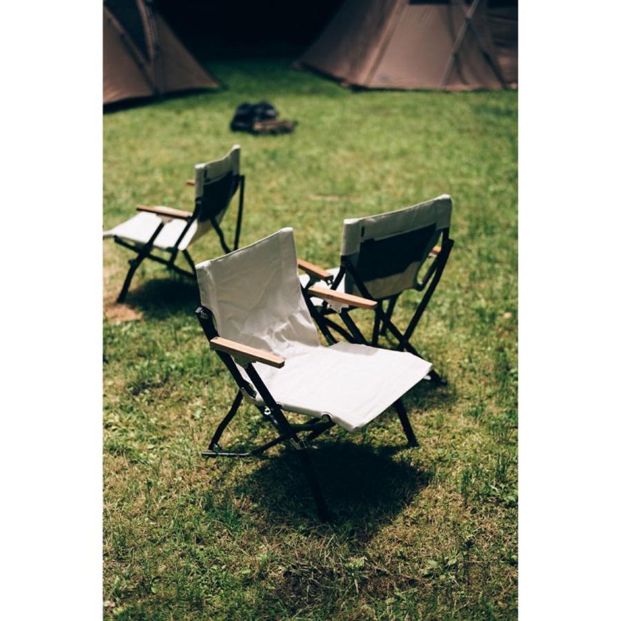 snow peak（スノーピーク） ローチェア ショート アイボリー (LV-093IV