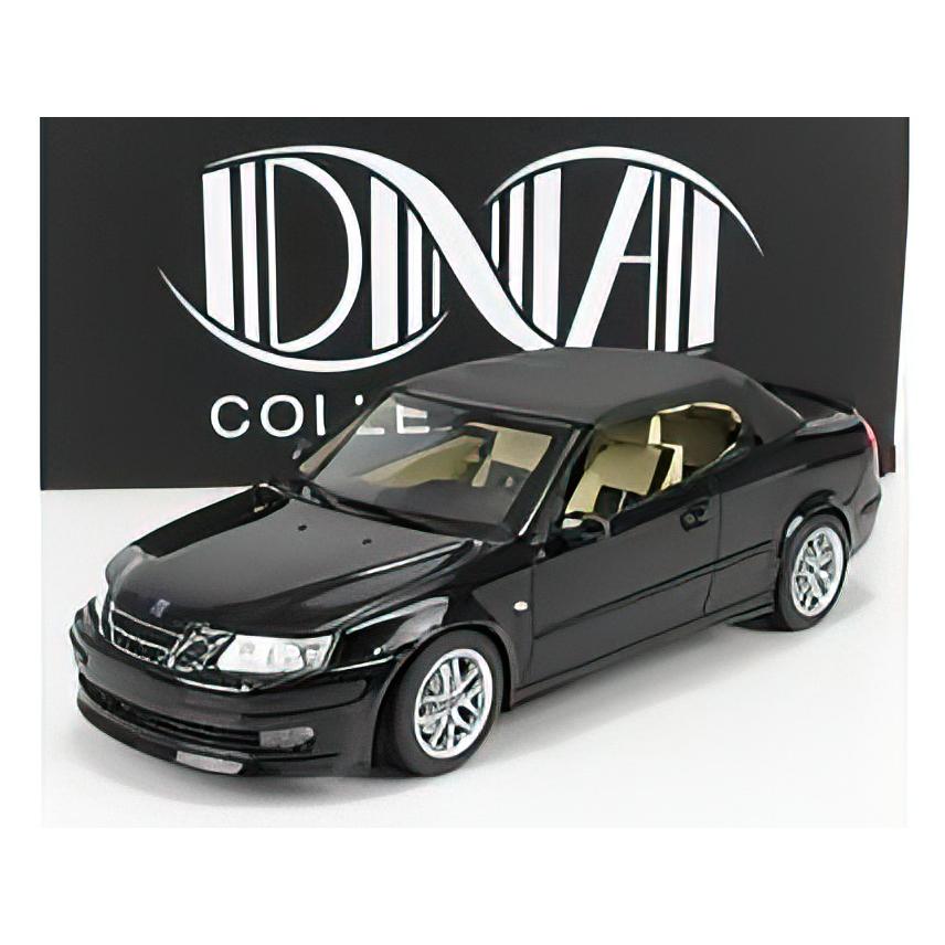 SAAB - 9-3 AERO CONVERTIBLE 2005 CABRIOLET BLACK /DNA COLLECTIBLES