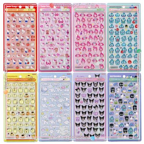 サンスター文具 ボンボンドロップシールmini サンリオキャラクターズ