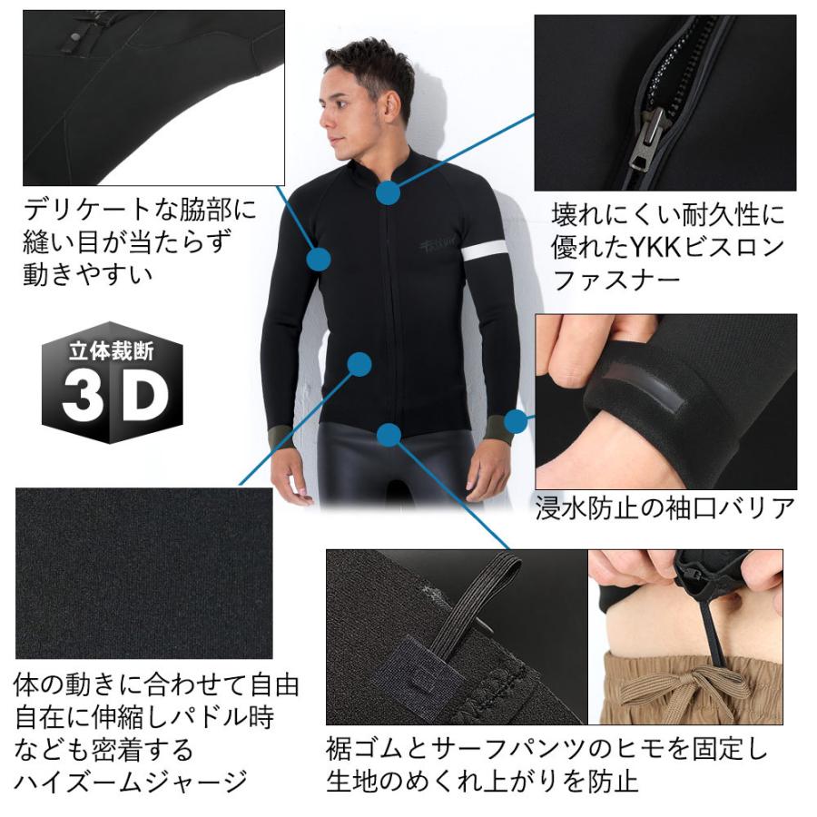 FELLOW 【最大29%お得!】FELLOW ウェットスーツ フロントジップ