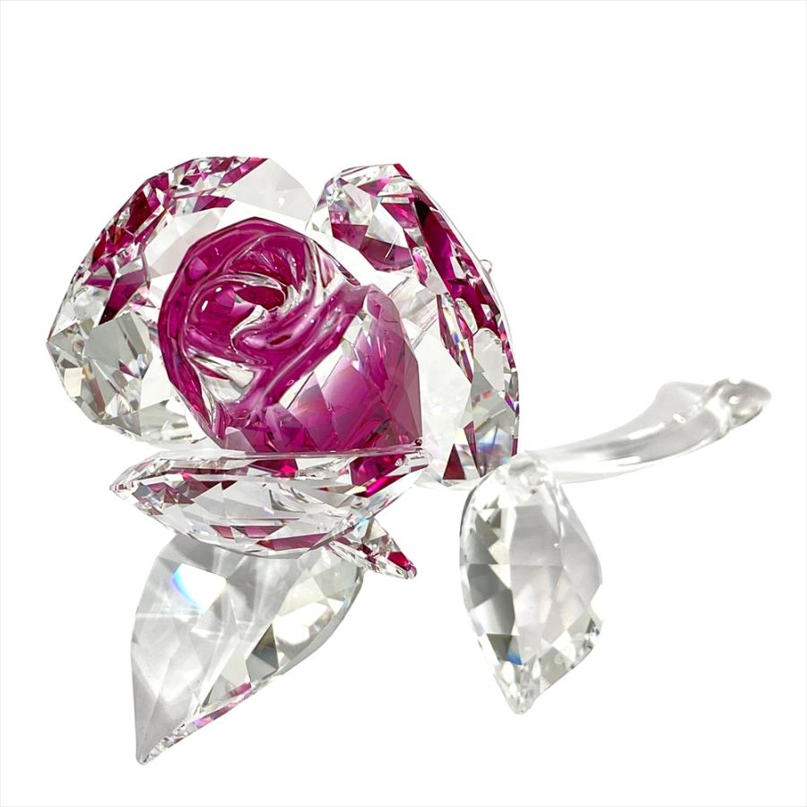 SWAROVSKI（スワロフスキー） ブロッサミングローズ ピンク オブジェ