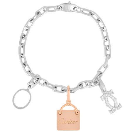 Cartier（カルティエ） スパルタカス ブレスレット チャーム3個付