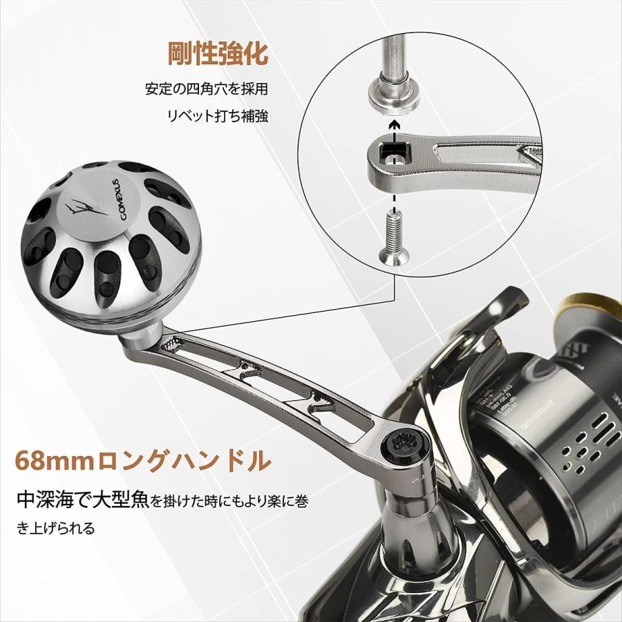 カスタムハンドル SNAKEBITE HANDLE シマノ パワー カスタムハンドル