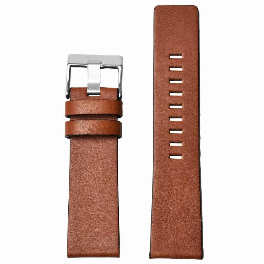 For DIESEL ディーゼル向け 社外品 交換用 腕時計ベルト レザーベルト