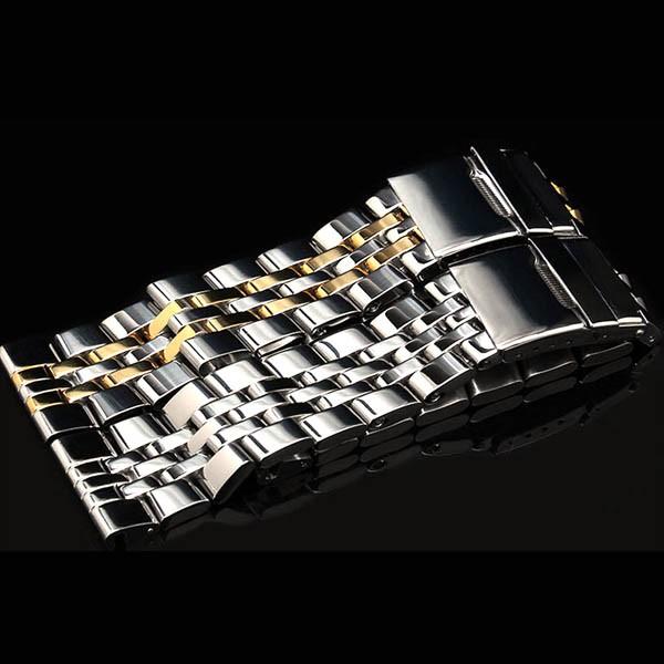For BREITLING ブライトリング 向け 汎用 ステンレスベルトSB162 取付