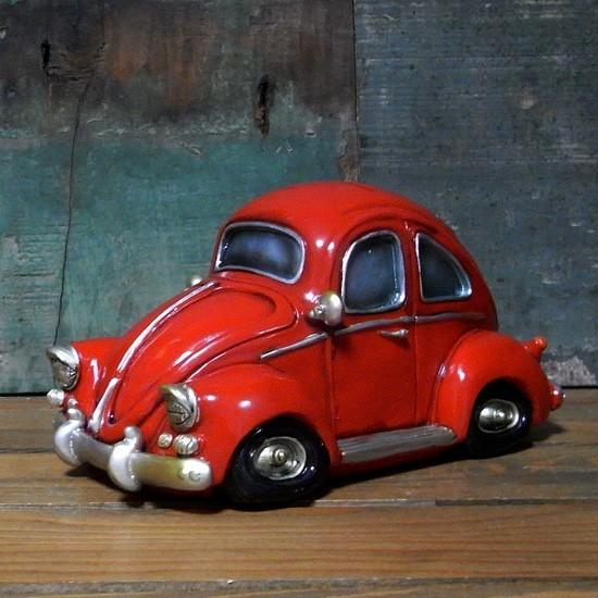 ワーゲンビートル タイプ マネーバンク レジン 貯金箱 オールディーズ