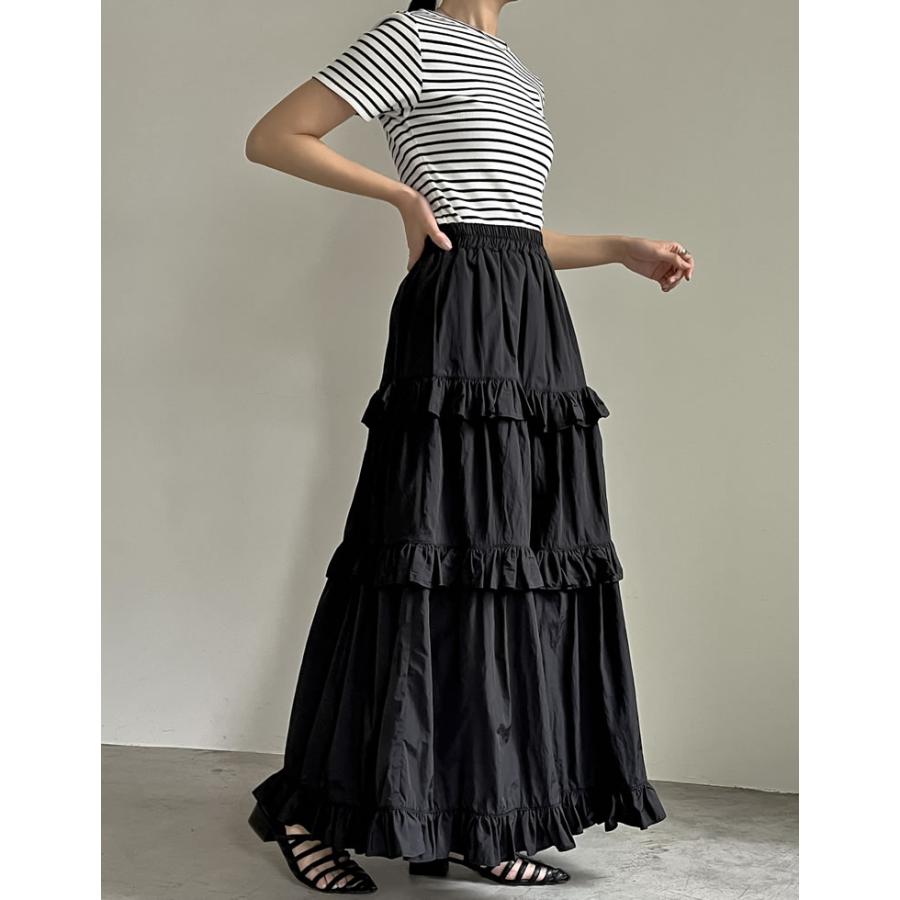 Re:EDIT（リエディ） スカート レディース ティアード ティアード