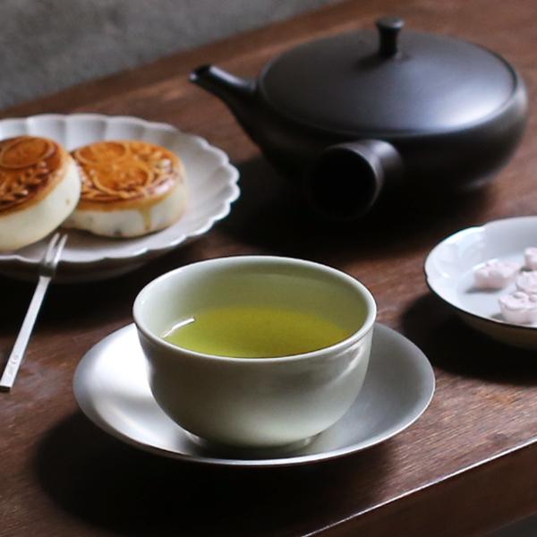 東屋 茶托 銅製 錫メッキ 茶たく 猿山修 コースター 日本茶 お茶セット