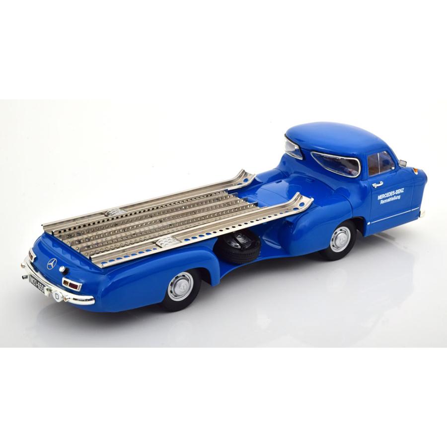 Werk83 1/18 Mercedes Benz Renntransporter Blaue Wunder 1955