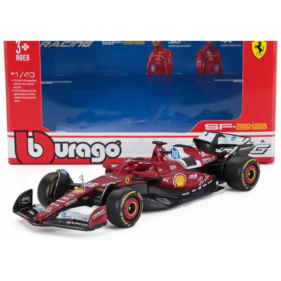 Bburago（ブラーゴ） ＜予約品＞ Burago 1/43 Ferrari SF-25 2025 #16