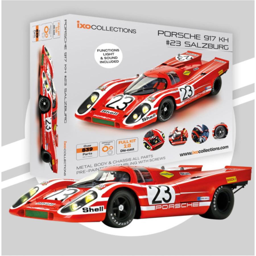 Ixo 1/8 Porsche 917K #23 Winner 24h LeMans 1970 ポルシェ ポケール