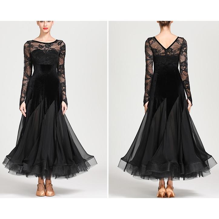 Garuda SHOP 社交ダンス衣装レディース ダンスレッスン練習ロング