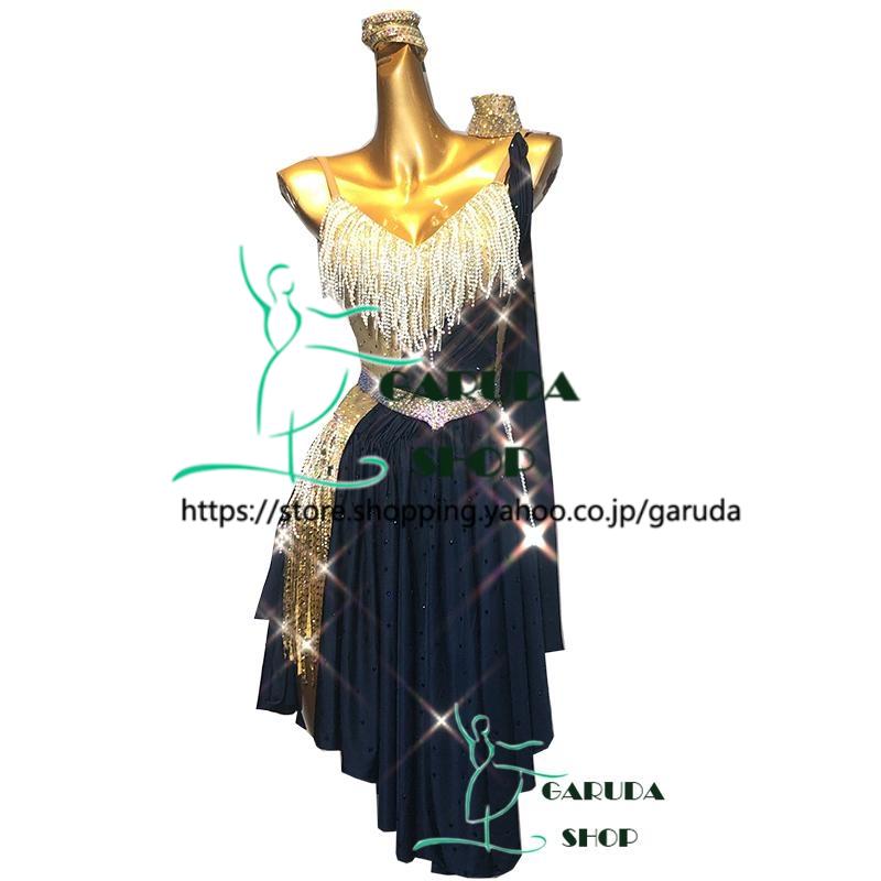 Garuda SHOP レディース社交ダンス衣装 競技ドレス ラテンドレス 高級