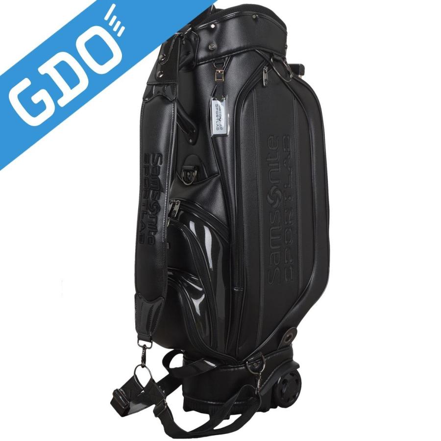 Samsonite（サムソナイト） キャスター付きキャディバッグ : GDOゴルフ