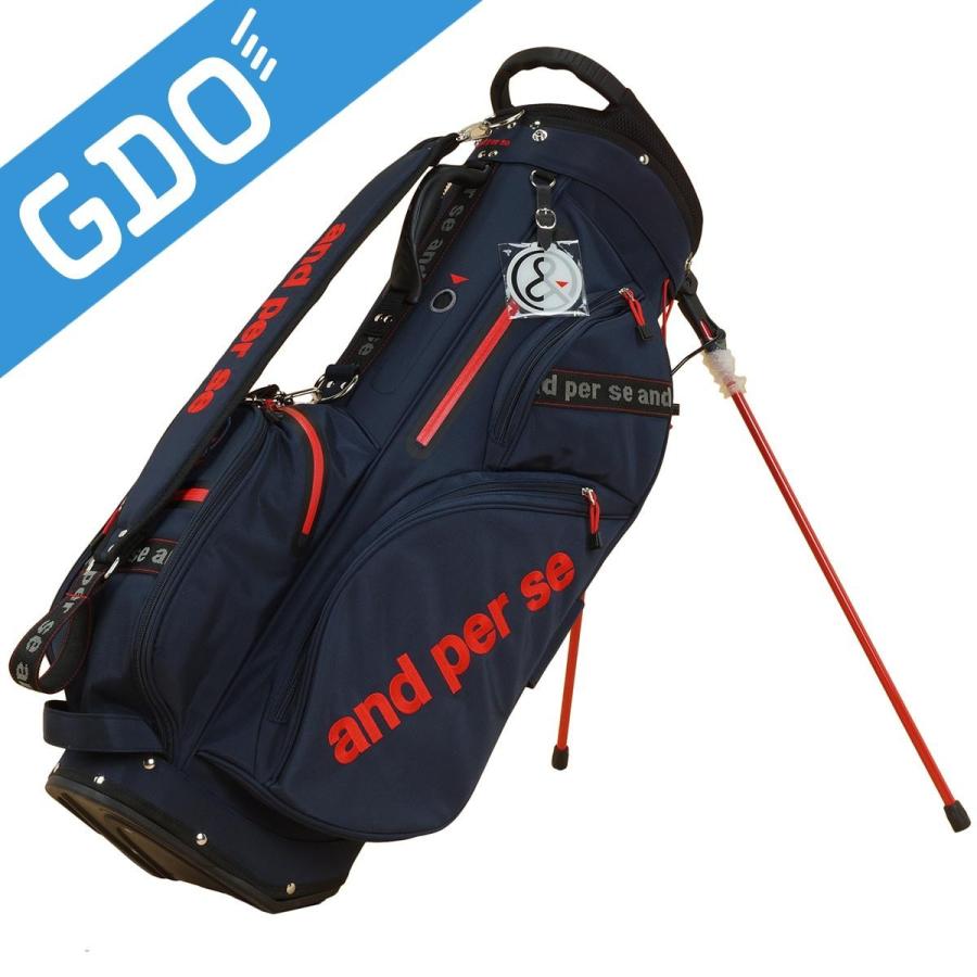 and per se（アンパスィ） スタンドキャディバッグ 7007MA キャディ