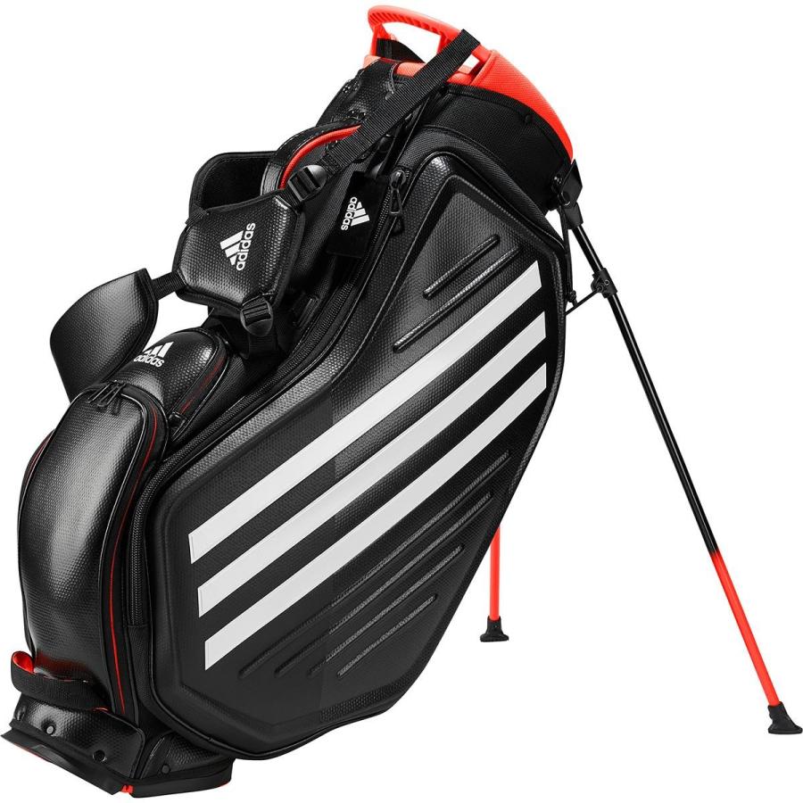 adidas（アディダス） ツアー プロスタンドキャディバッグ : GDOゴルフ