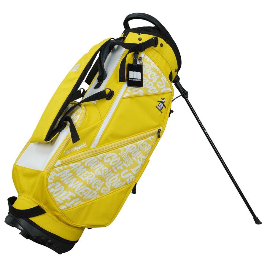 Munsingwear（マンシングウェア） スタンドキャディバッグ : GDOゴルフ