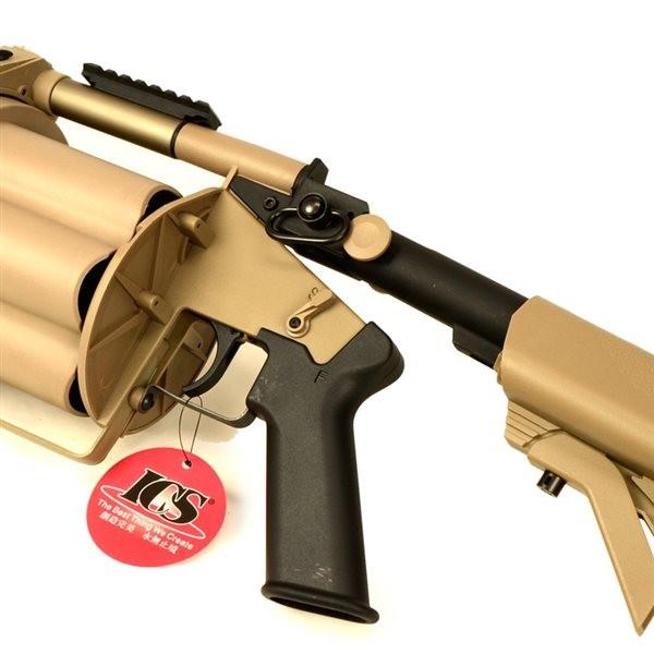 ICS MGL140 タイプ リボルバー グレネードランチャー タンカラー