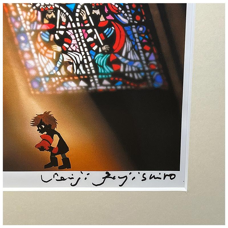 藤城清治【クリスマスの鐘II】限定300部／セリグラフDX／版画／直筆