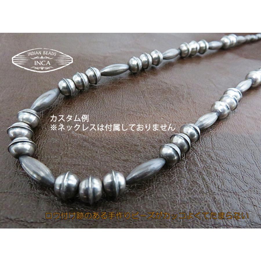 ナバホパール ビーズ シルバー925 インディアンジュエリー