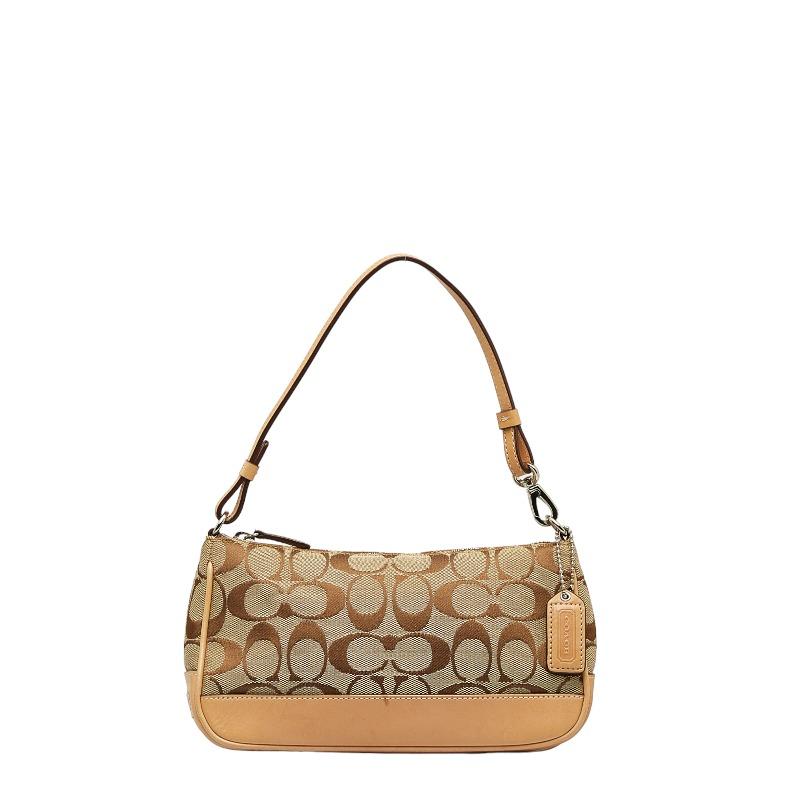 COACH（コーチ） シグネチャー ミニハンドバッグ アクセサリーポーチ