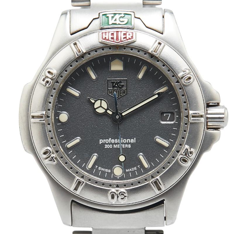 タグホイヤー プロフェッショナル200 腕時計 999.213A クオーツ グレー