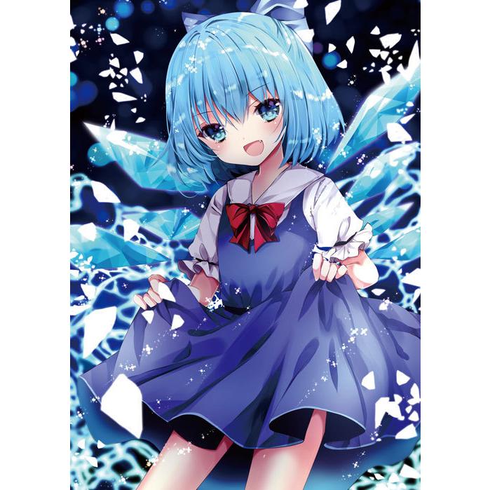 東方projectクリアファイル すなめりドリルクリアファイル チルノ20-12