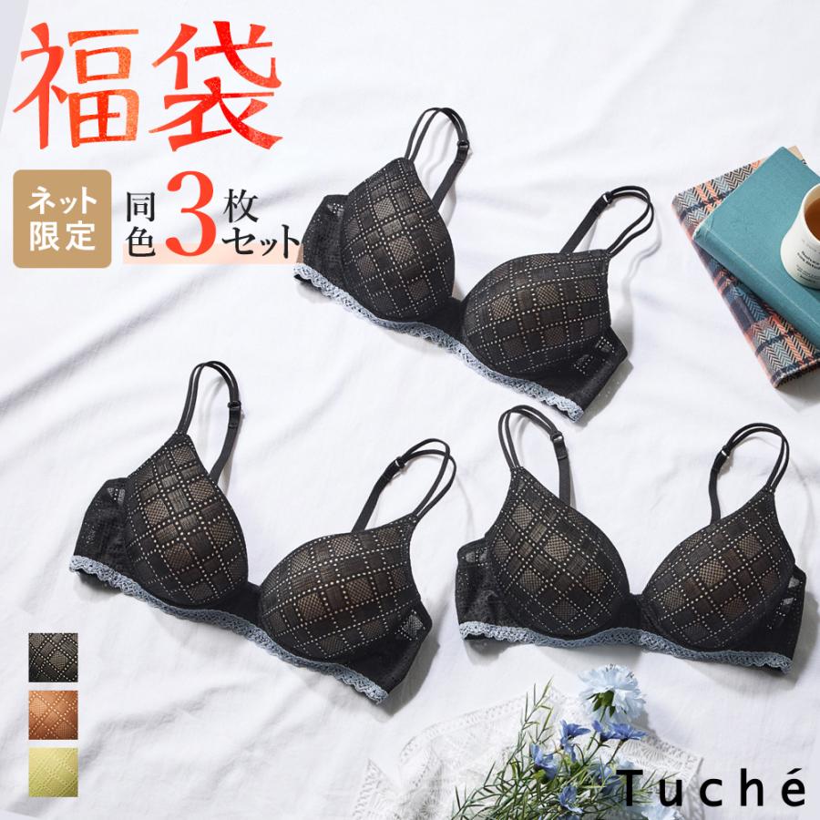 Tuche 福袋 2026 グンゼ ブラジャー ノンワイヤー 美胸 レディース