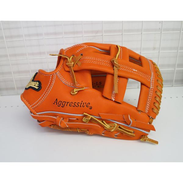 久保田スラッガー（KUBOTA SLUGGER） 硬式グラブKSG-L5 DPオレンジ 湯