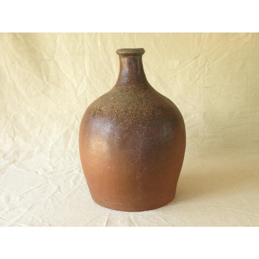 桃山 江戸時代 古丹波自然釉大徳利31cm船徳利 侘 寂 焼締 自然釉 日本