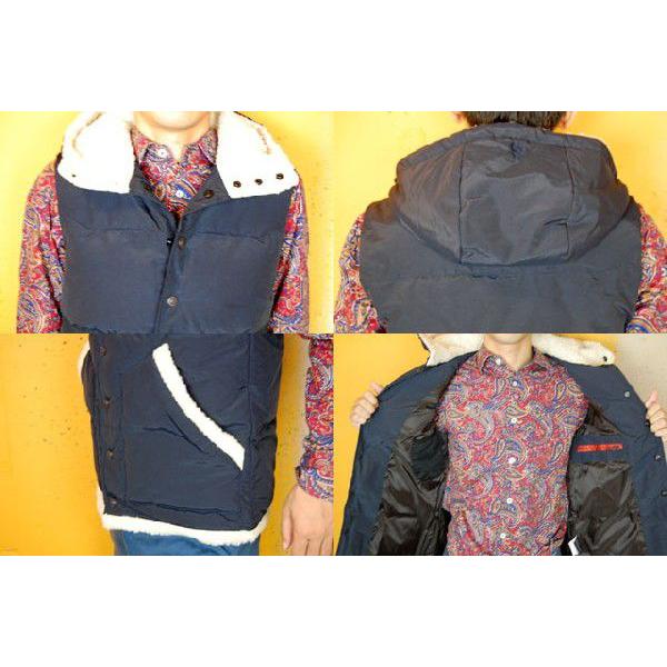 GANESH（ガネーシュ） セール！GANESH 中綿 フードベスト 8009