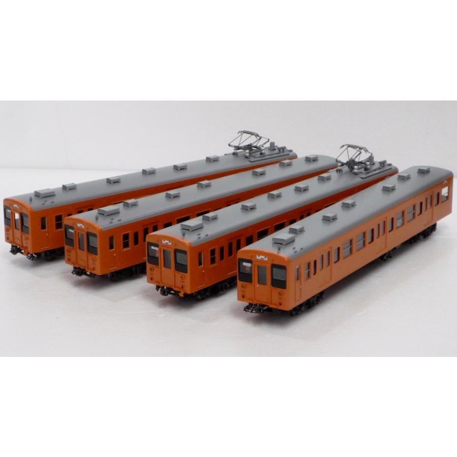 エンドウ 国鉄 105系「宇部色・更新前」4輌 Cセット 真鍮製 スケール