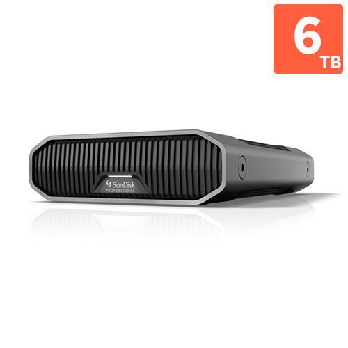 SanDisk Professional SDPHF1A-006T-SBAAD 外付けHDD G-DRIVE 6TB USB