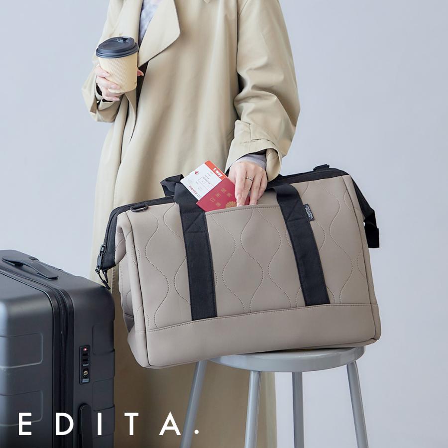 EDITA.（エディータ） ボストンバッグ レディース 大容量 軽量 軽い