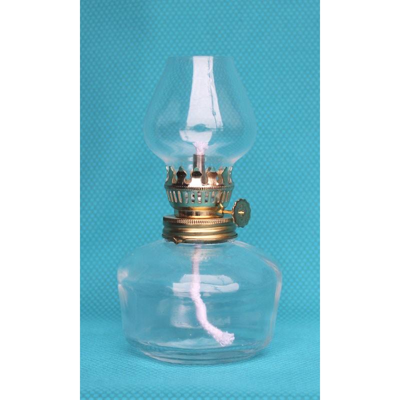 棒芯スタンドランプ 豆ホヤクリアー 27320 灯油ランプ : 江戸川屋