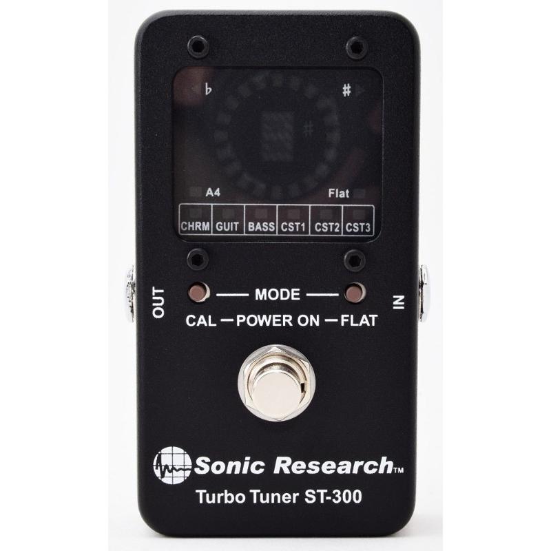Sonic Research ST-300 Stompbox Strobe Tuner｜チューナー