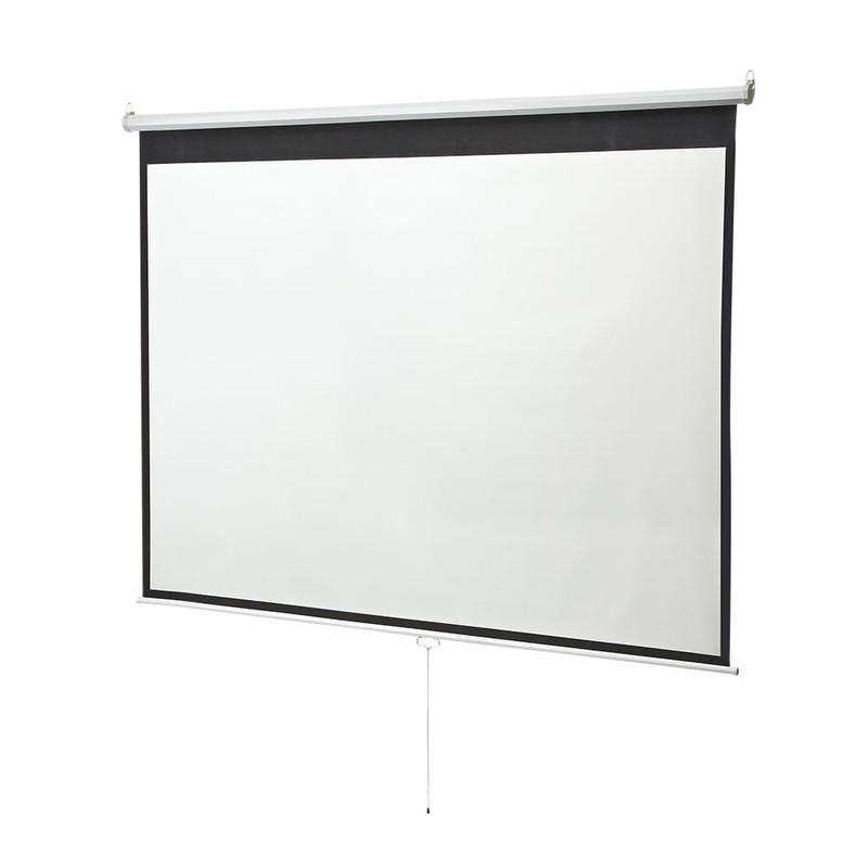 イーサプライ（e-supply） プロジェクタースクリーン 吊り下げ 100