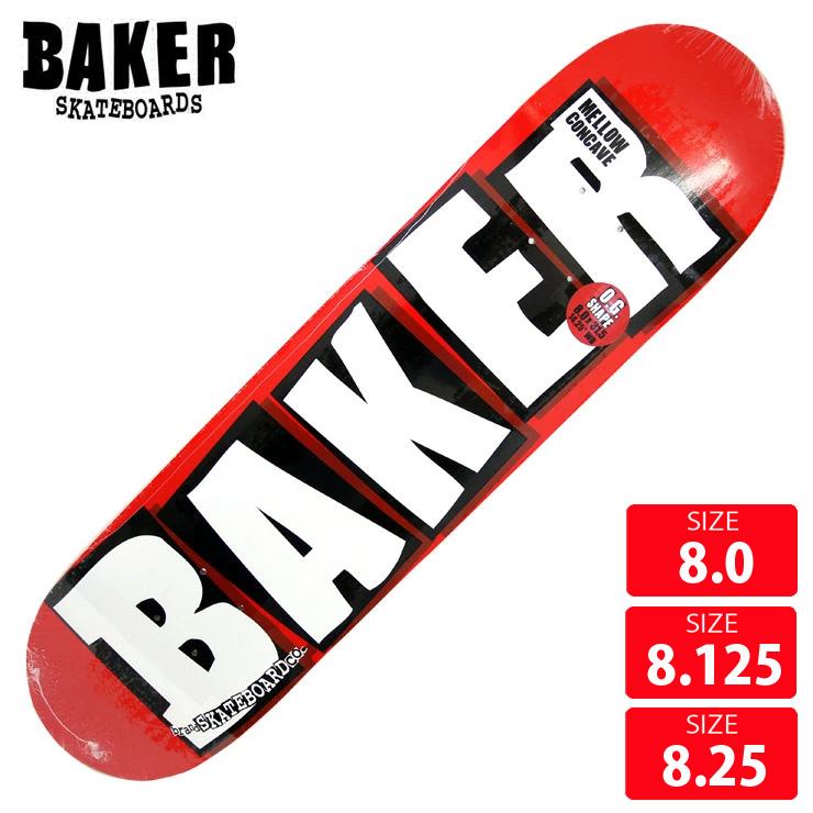 BAKER（ベイカー） スケボー デッキ ブランドロゴ BAKER BRAND LOGO