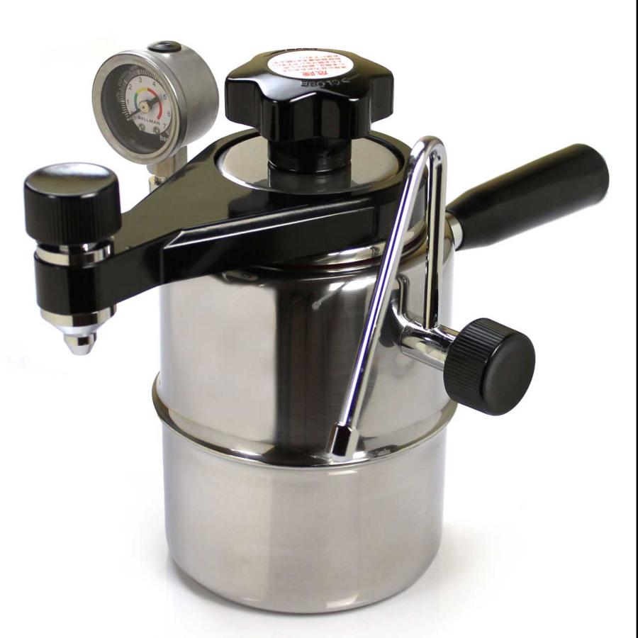 圧力計付き エスプレッソ＆カプチーノメーカー「ベルマンCX-25P