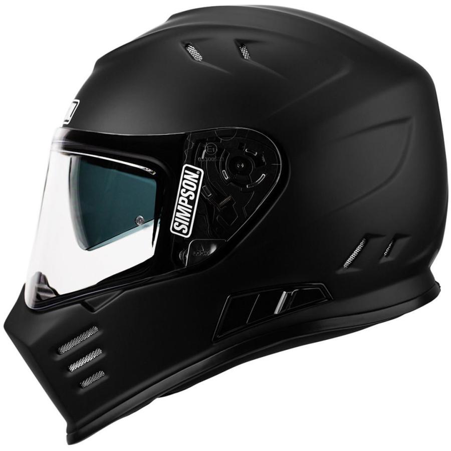 SIMPSON（シンプソン） VENOM / マットブラック ヘルメット : ユーロ