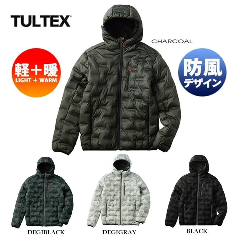 TULTEX（タルテックス） 中綿ジャケット ジップパーカー メンズ