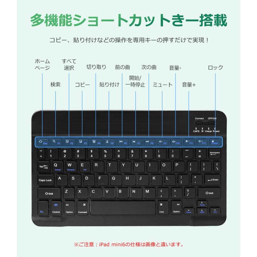 EWIN 2点セット iPad キーボード ケース+Bluetooth マウス iPad A16 第