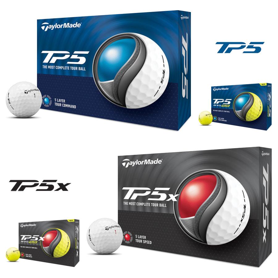 TaylorMade（テーラーメイド） 日本正規品 TP5シリーズ ゴルフボール 1