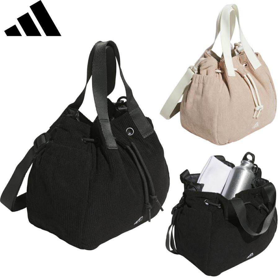 adidas（アディダス） ゴルフ コーデュロイ ラウンドバッグ レディース